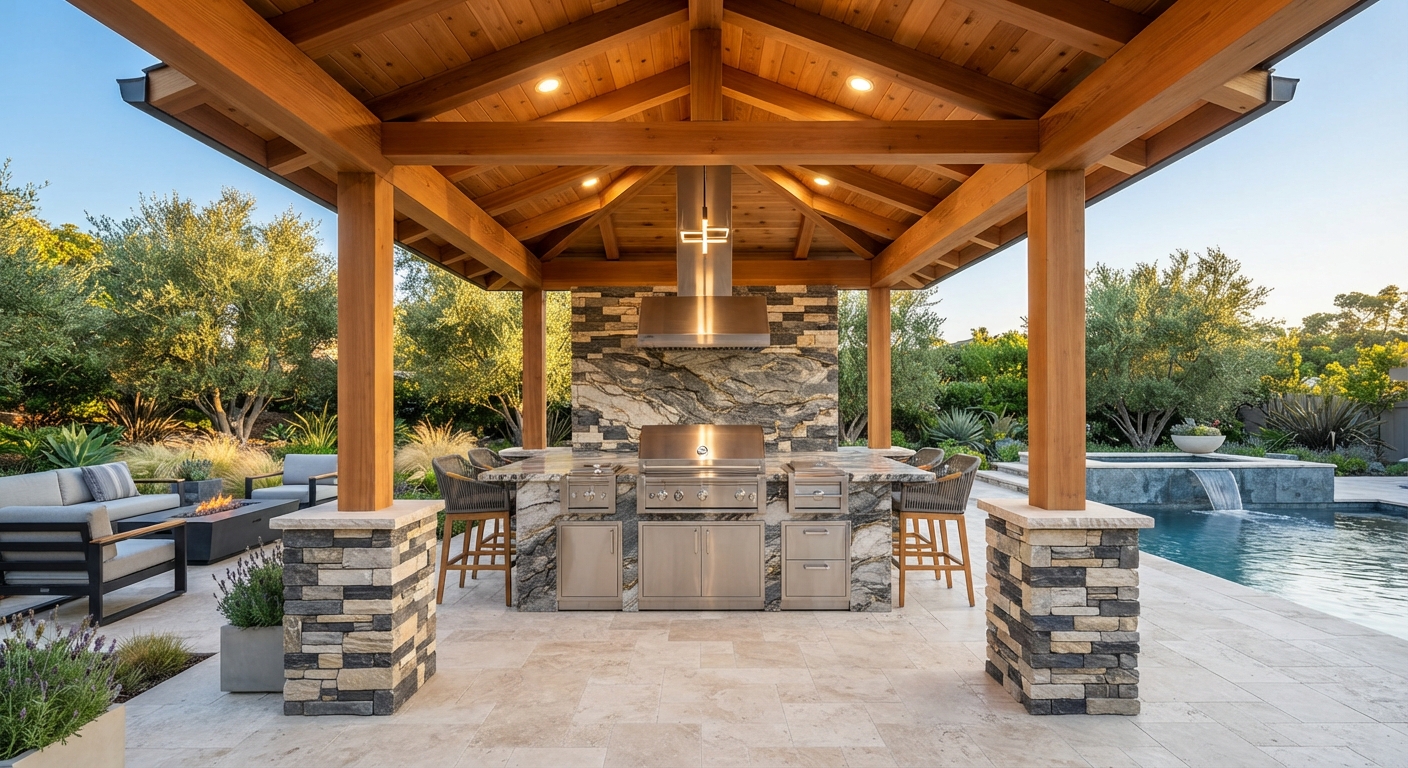 Oakridge Estate Outdoor Kitchen